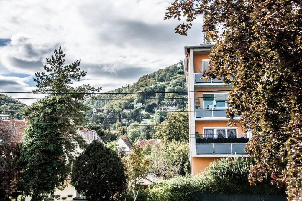 Apartment PourinGraz für Kunst- und Tennisliebhaber Exterior foto